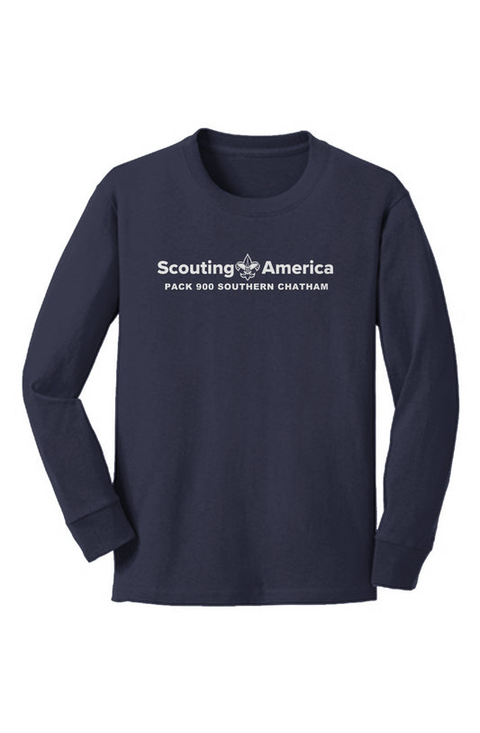 Pack 900 Youth LS Core Cotton Tee