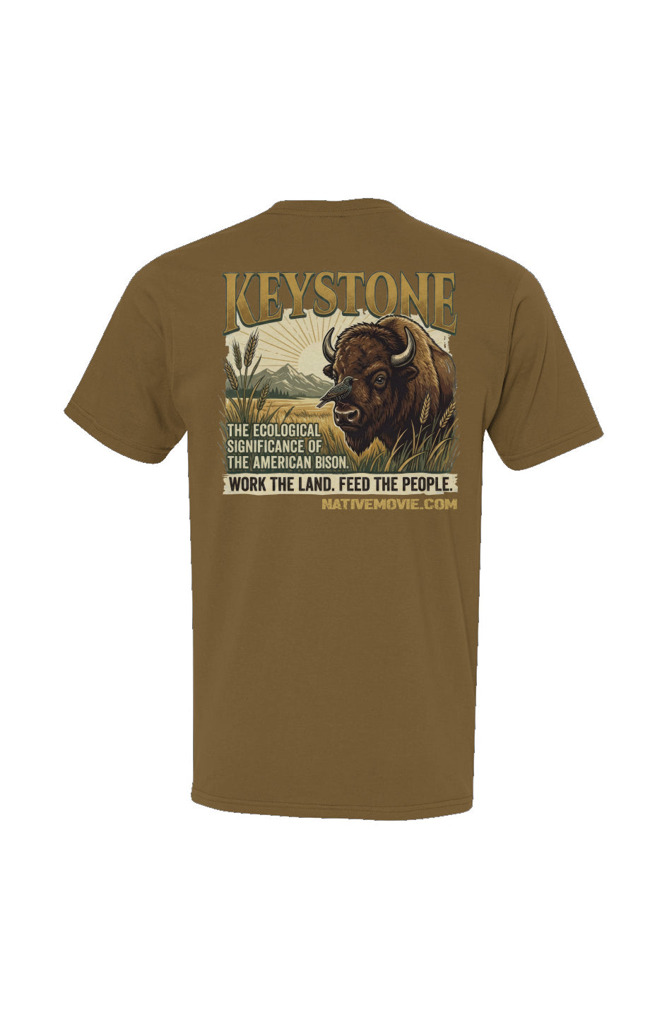 KEYSTONE USA-Made Ringspun Unisex T-Shirt