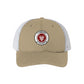 Yanasa Trading Co Embroidered USA-Made-White Mesh Trucker Cap