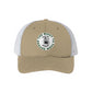 Defend The Right To Farm USA-Made-White Mesh Trucker Cap