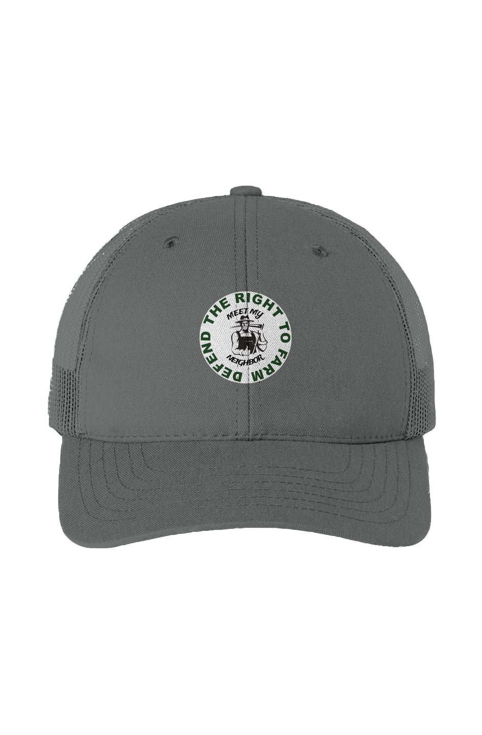 Defend The Right To Farm USA-Made Trucker Cap