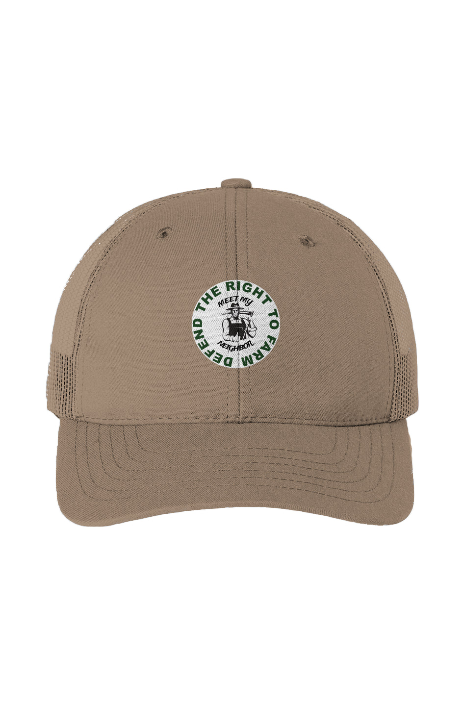 Defend The Right To Farm USA-Made Trucker Cap