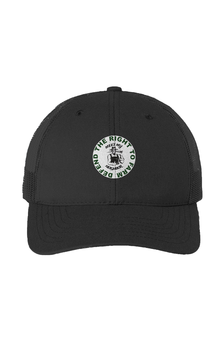 Defend The Right To Farm USA-Made Trucker Cap