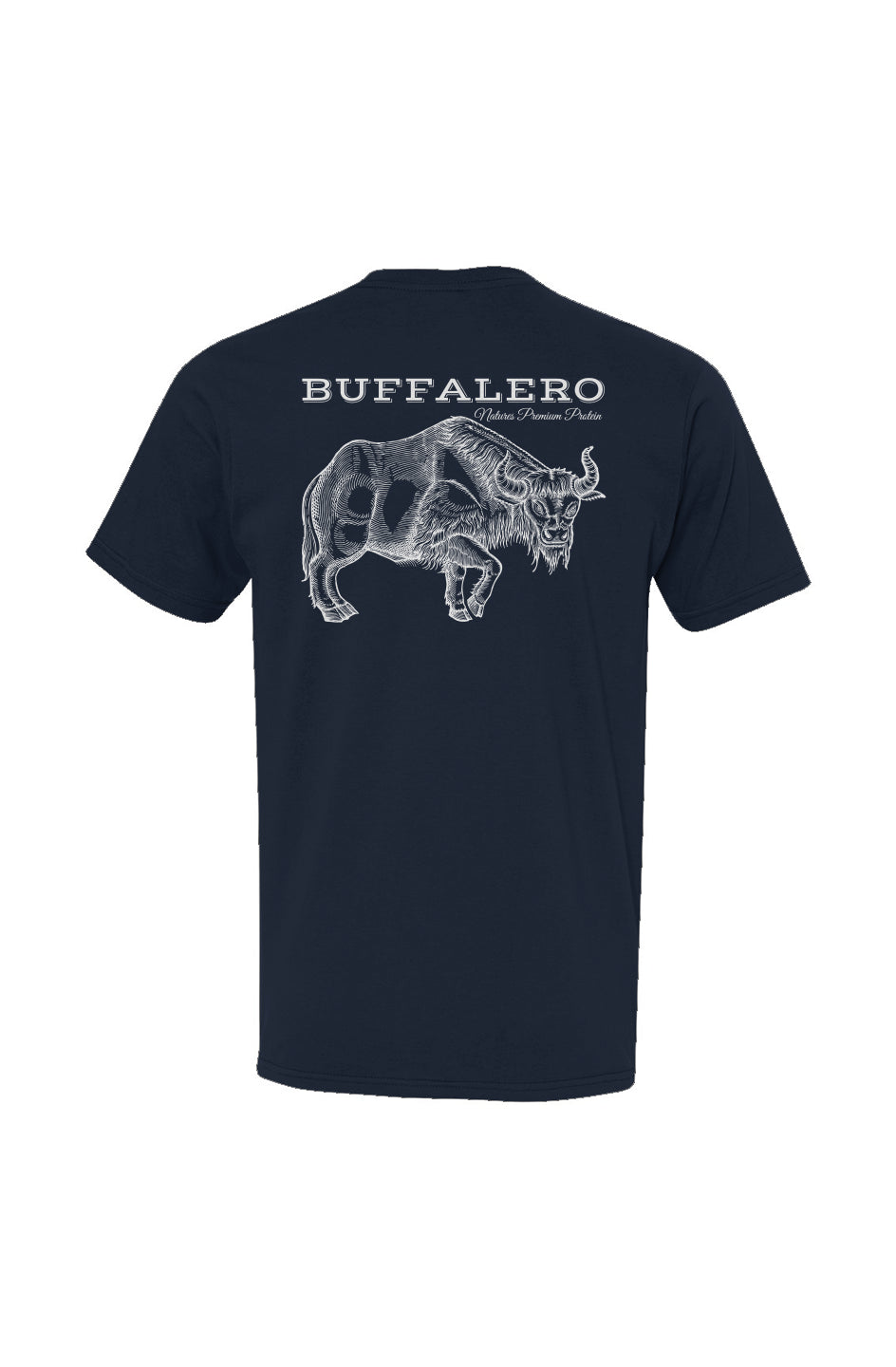 Buffalero Natures Premium Protein USA-Made Ringspun Unisex T-Shirt