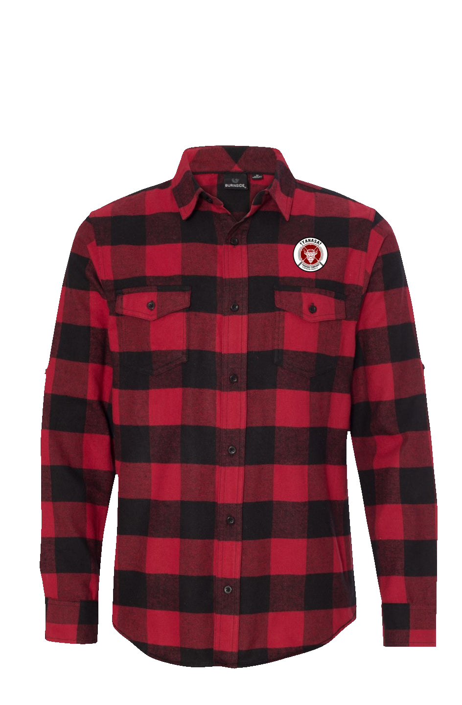 Yanasa Trading Co Long Sleeve Flannel Red And Black