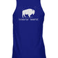 Yvnv'sv Hok'te Buffalo Woman Unisex Jersey Tank