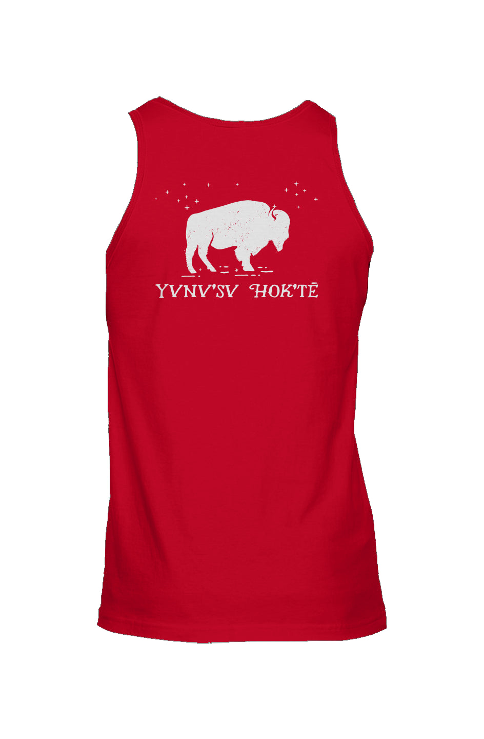 Yvnv'sv Hok'te Buffalo Woman Unisex Jersey Tank