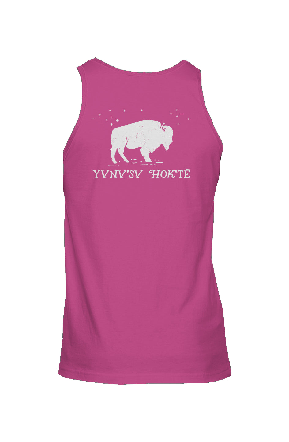 Yvnv'sv Hok'te Buffalo Woman Unisex Jersey Tank