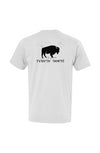 Yvnv'sv Hok'te Buffalo Woman USA-Made Ringspun Unisex T-Shirt