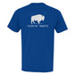 Yvnv'sv Hok'te Buffalo Woman USA-Made Ringspun Unisex T-Shirt