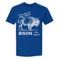 Bison To Save A Species Eat It USA-Made Ringspun Unisex T-Shirt