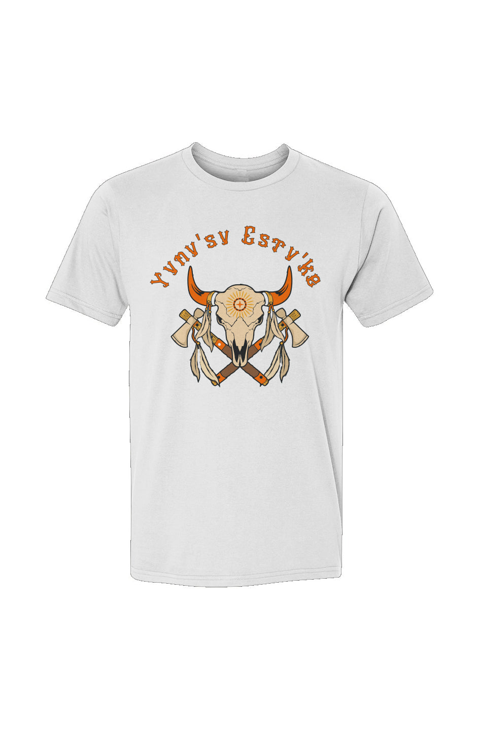 Yvnv'sv Estv'ke Buffalo People USA-Made Ringspun Unisex T-Shirt