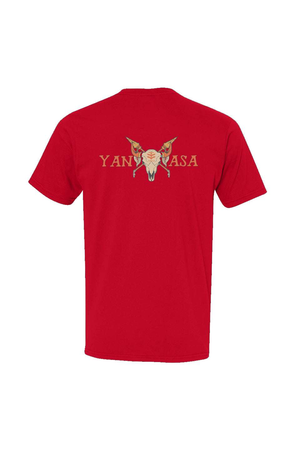 Yanasa Native Bison Buffalo USA-Made Ringspun Unisex T-Shirt