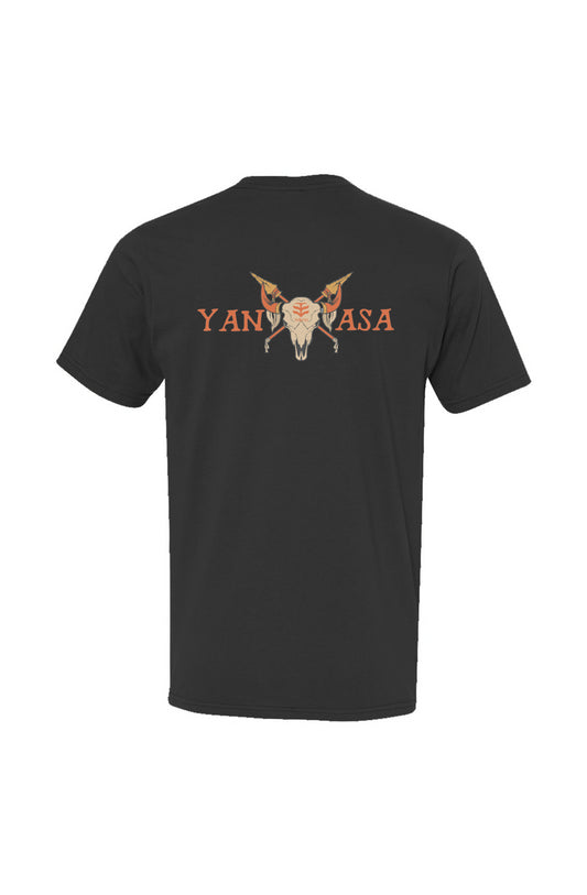 Yanasa Native Bison Buffalo USA-Made Ringspun Unisex T-Shirt