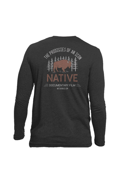 Native Documentary Film US Blanks Long-Sleeve Crewneck