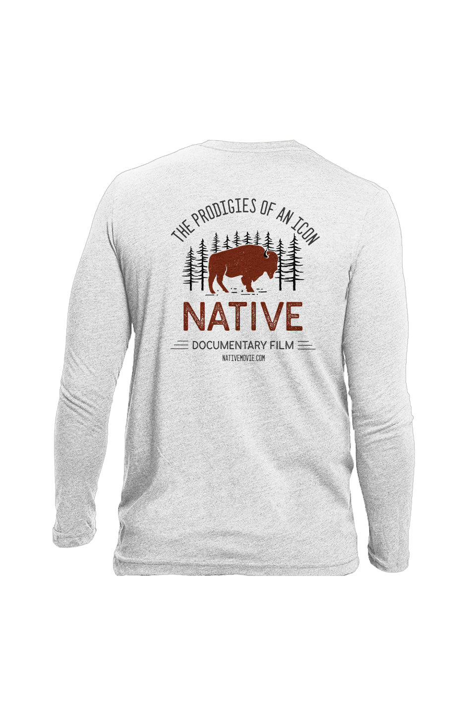 Native Documentary Film US Blanks Long-Sleeve Crewneck