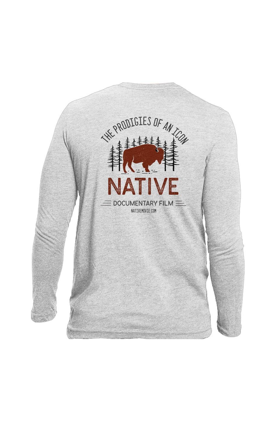 Native Documentary Film US Blanks Long-Sleeve Crewneck