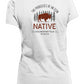 Native Documentary Film Ladies Made in USA Crew T-Shirt