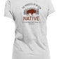 Native Documentary Film Ladies Made in USA Crew T-Shirt