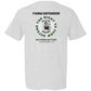 FARM DEFENDER Defend the Right To Farm Made in USA Short Sleeve Crew T-Shirt