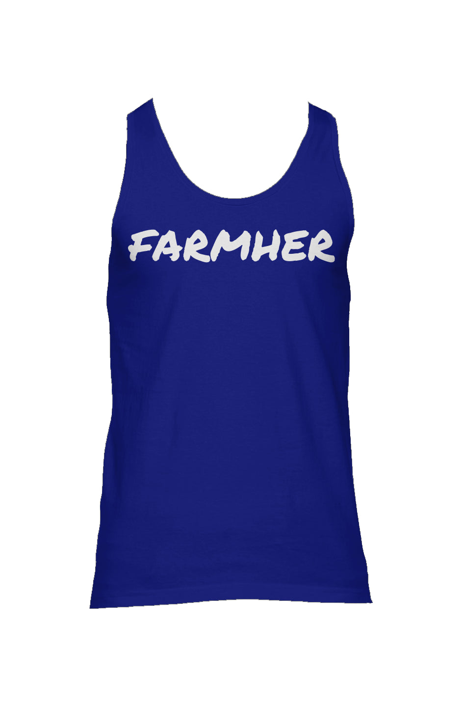 Farmher Made in USA Unisex Jersey Tanktank Tops