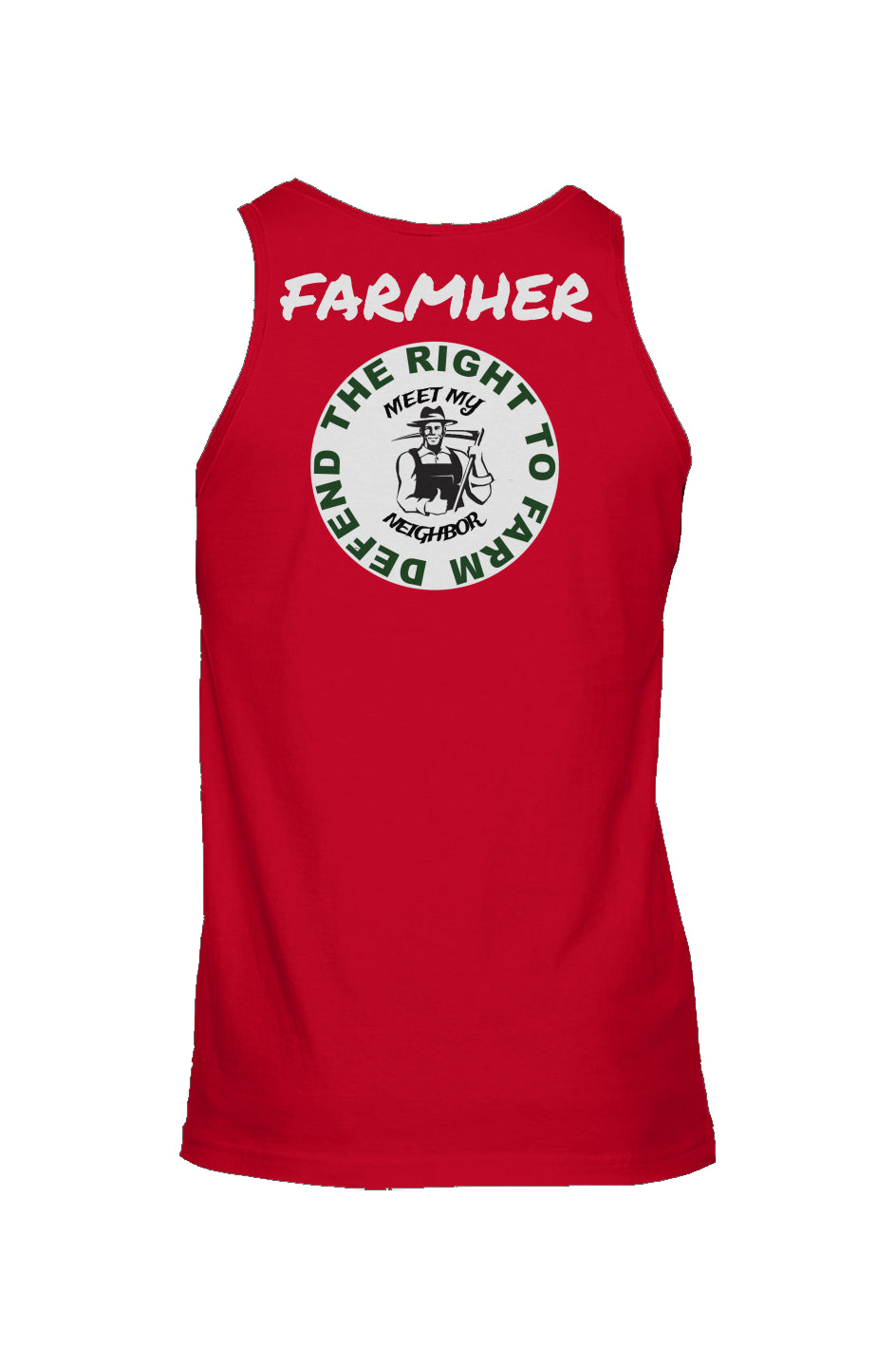 Farmher Made in USA Unisex Jersey Tanktank Tops