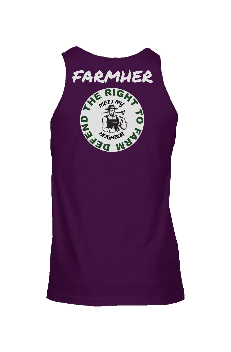 Farmher Made in USA Unisex Jersey Tank Tops