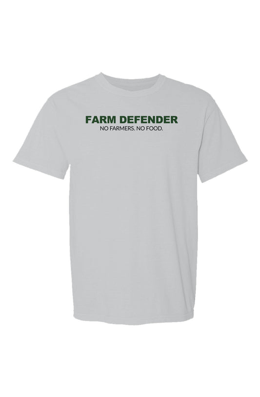 Defend The Right To Farm Rooster Made in USA Short Sleeve Crew T-Shirt