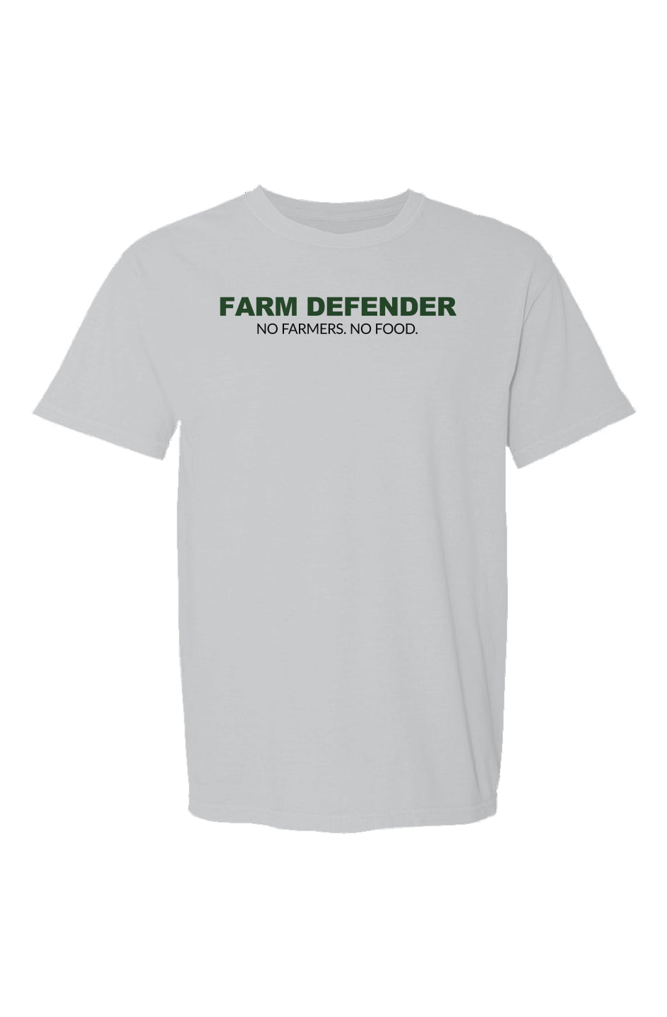 Defend The Right To Farm Hog Made in USA Short Sleeve Crew T-Shirt