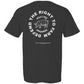 Defend The Right To Farm Hog Made in USA Short Sleeve Crew T-Shirt