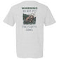 Do Not Pet Fluffy Cows Made in USA Short Sleeve Crew T-Shirt