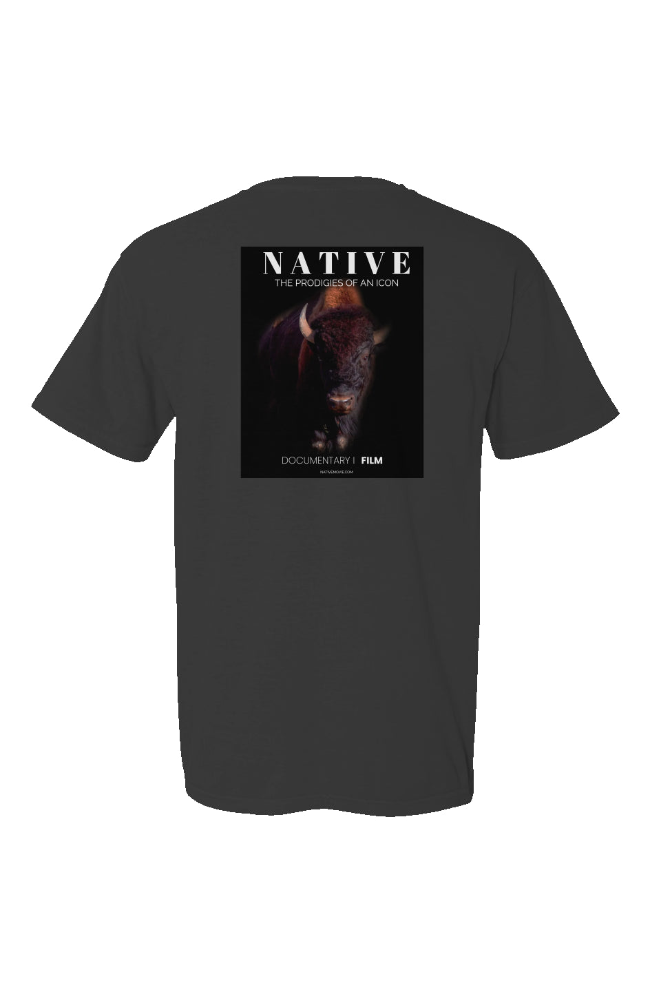 NATIVE MOVIE POSTER Made in USA Short Sleeve Crew T-Shirt