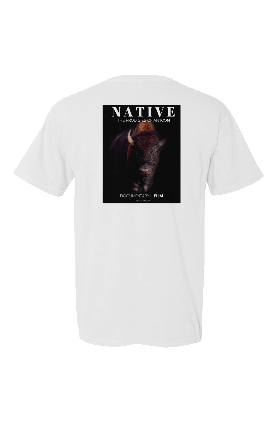 Native Movie Poster Made in USA Short Sleeve Crew T-Shirt