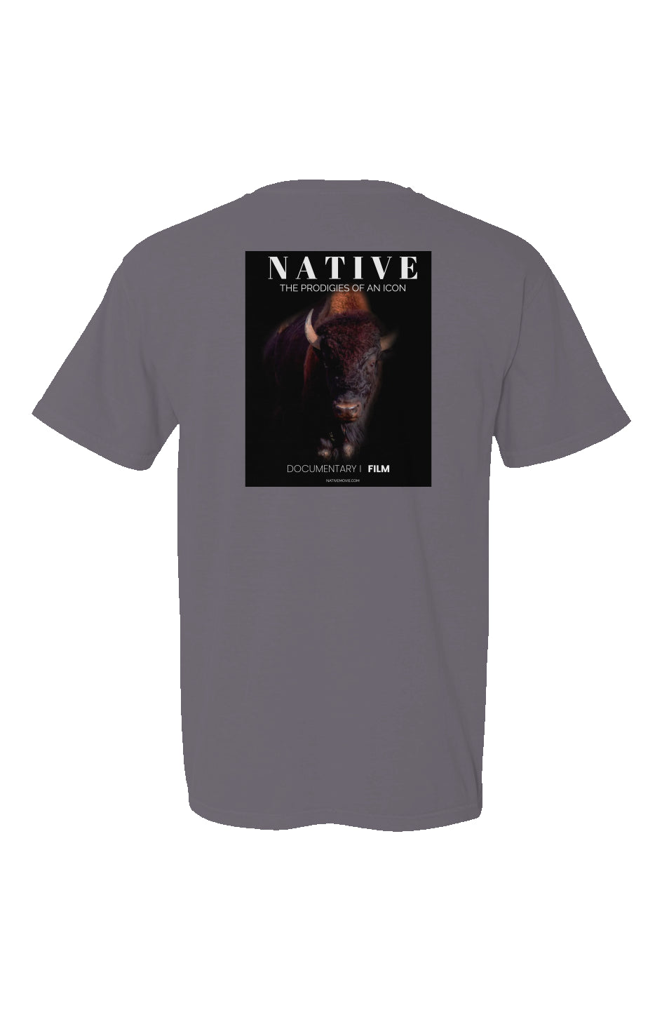 Native Movie Poster Made in USA Short Sleeve Crew T-Shirt