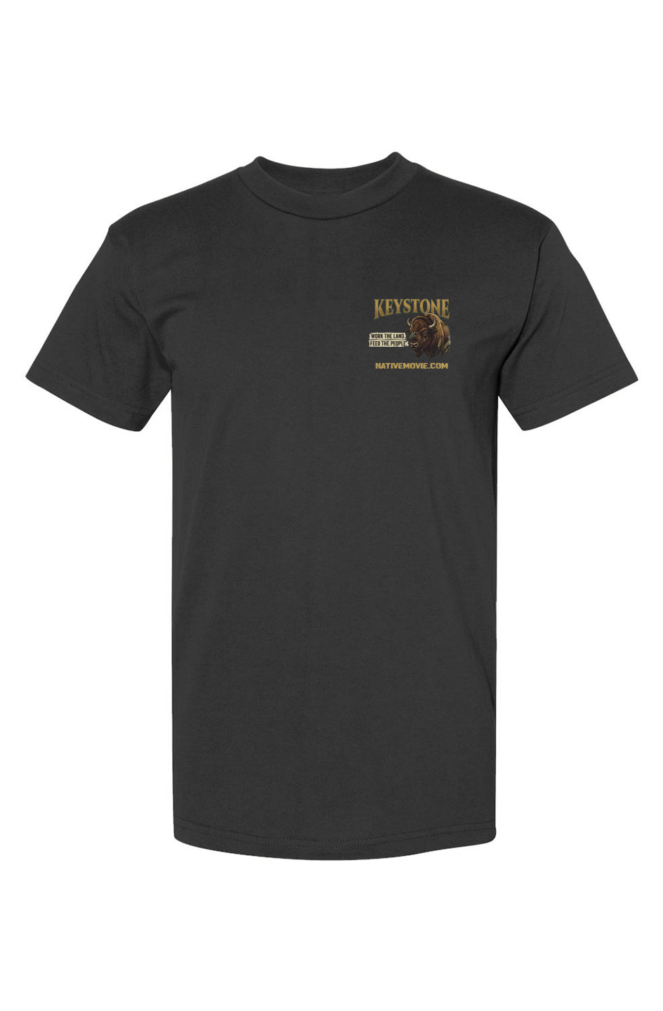 KEYSTONE MOVIE T-SHIRT Heavy Weight USA-Made T-Shirt