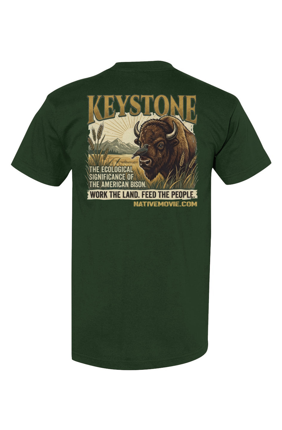 KEYSTONE MOVIE T-SHIRT Heavy Weight USA-Made T-Shirt