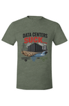 DATA CENTERS SUCK (red)… Electricity. Water. And Our Land.