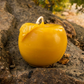 Apple with Leaf Pure Beeswax Candle