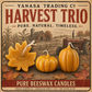 Harvest Trio — Pure Beeswax Fall Candle Collection