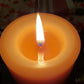 Pure Beeswax Pillar Candles — 3.5” & 6.5”