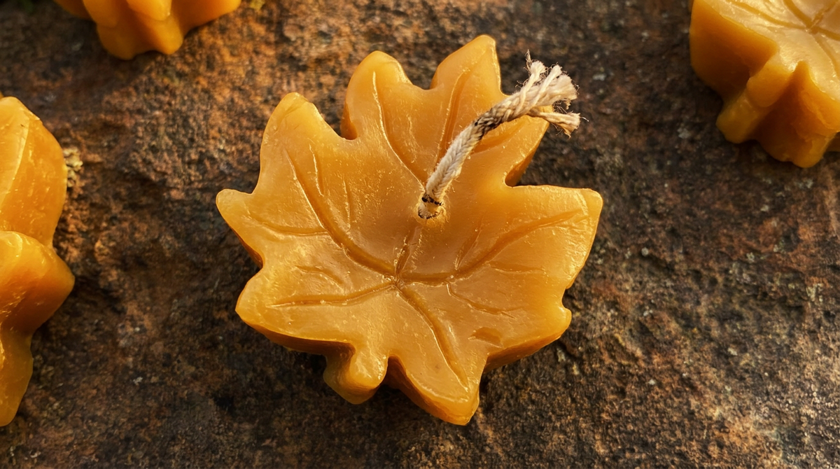 Autumn Harvest — Pure Beeswax Fall Candle Collection