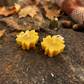 Maple Leaf Pure Beeswax Candle