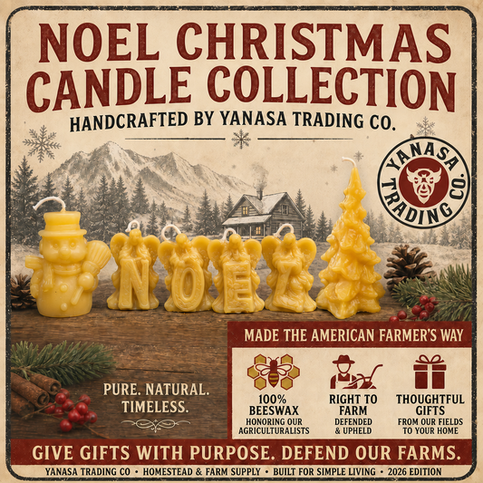 NOEL Christmas Collection - Pure Beeswax Candle Collection