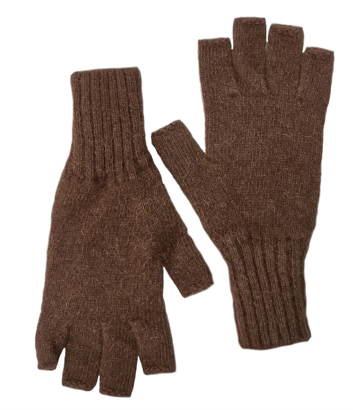 EXTREME FINGERLESS BISON WOOL GLOVES