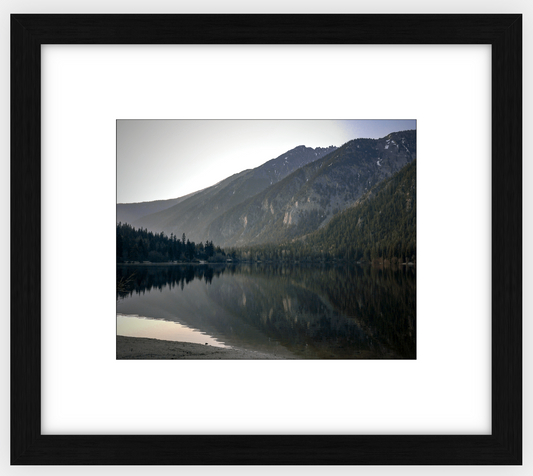 Cottonwood Lake Framed Print