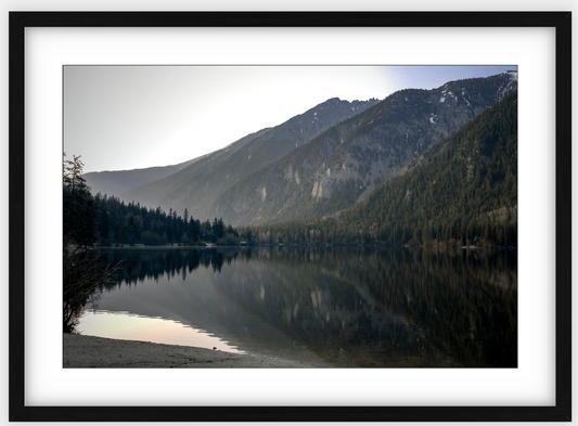 Cottonwood Lake Framed Print