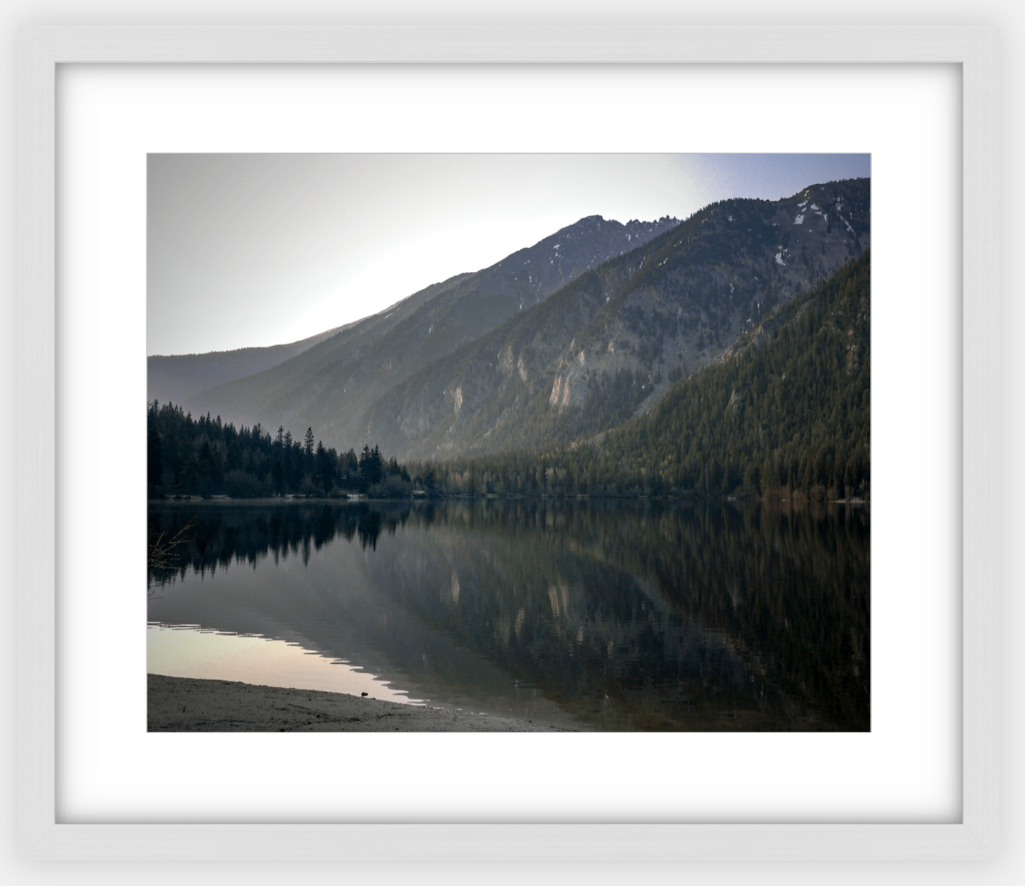 Cottonwood Lake Framed Print