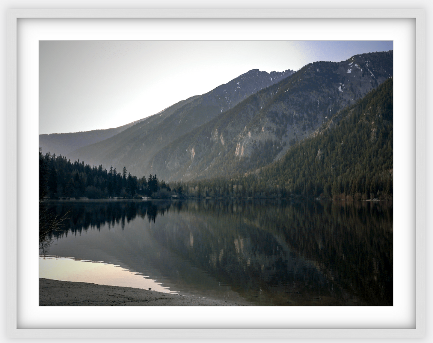 Cottonwood Lake Framed Print