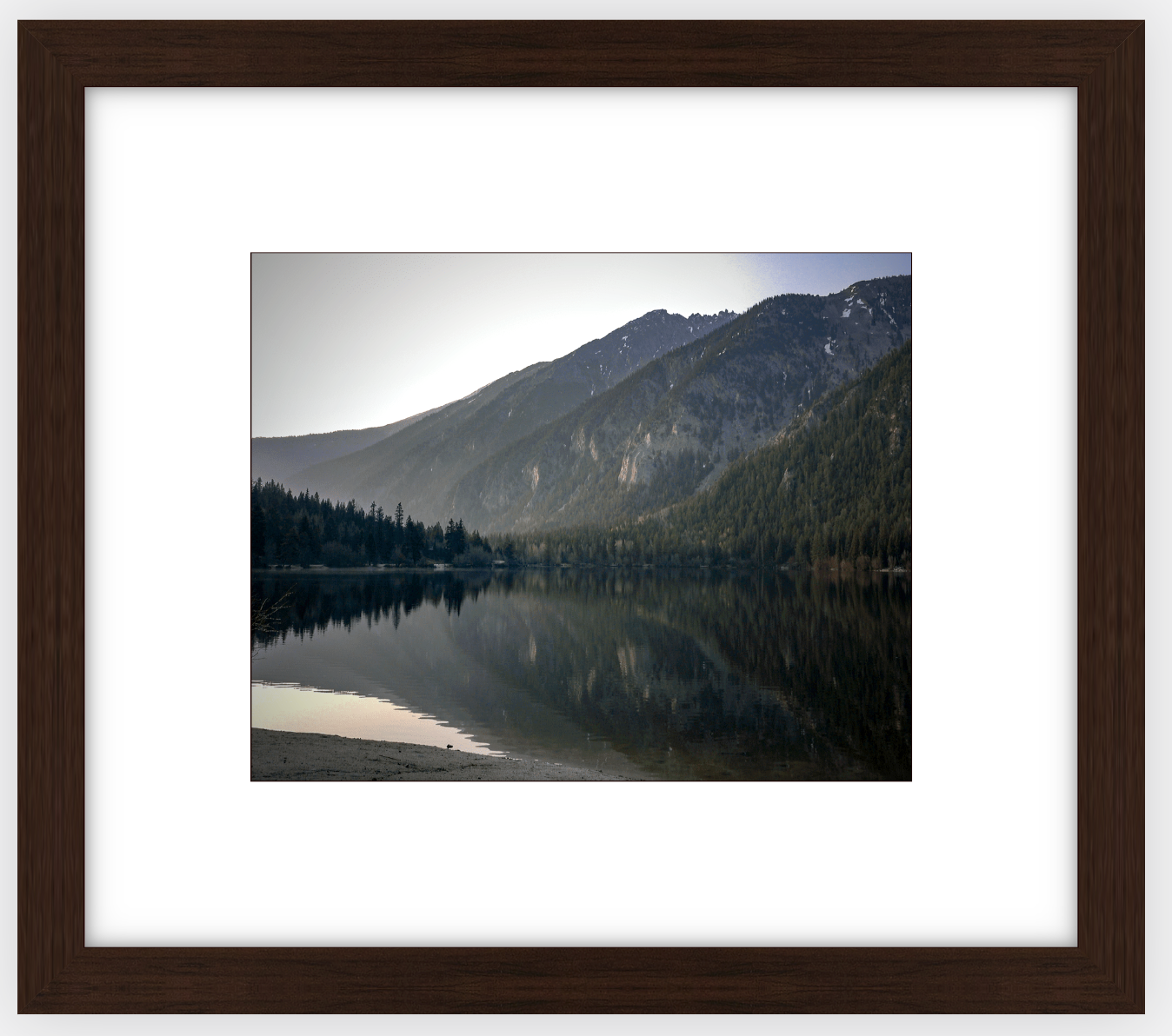 Cottonwood Lake Framed Print