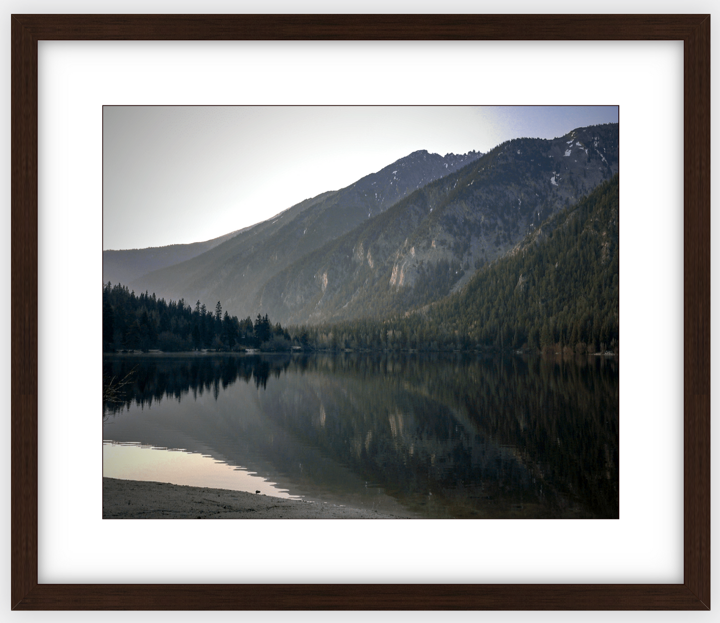 Cottonwood Lake Framed Print